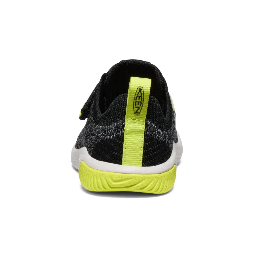 Keen Toddlers' KNX Knit Double Strap  |  Black/Evening Primrose
