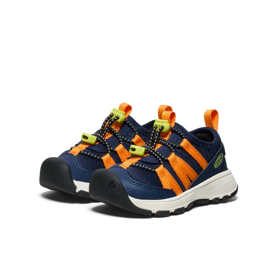 Keen Toddlers' Motozoa Sneaker  |  Naval Academy/Bright Marigold
