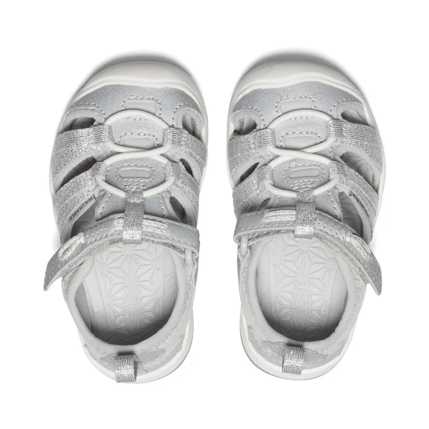 Keen Toddlers' Moxie Sandal  |  Silver
