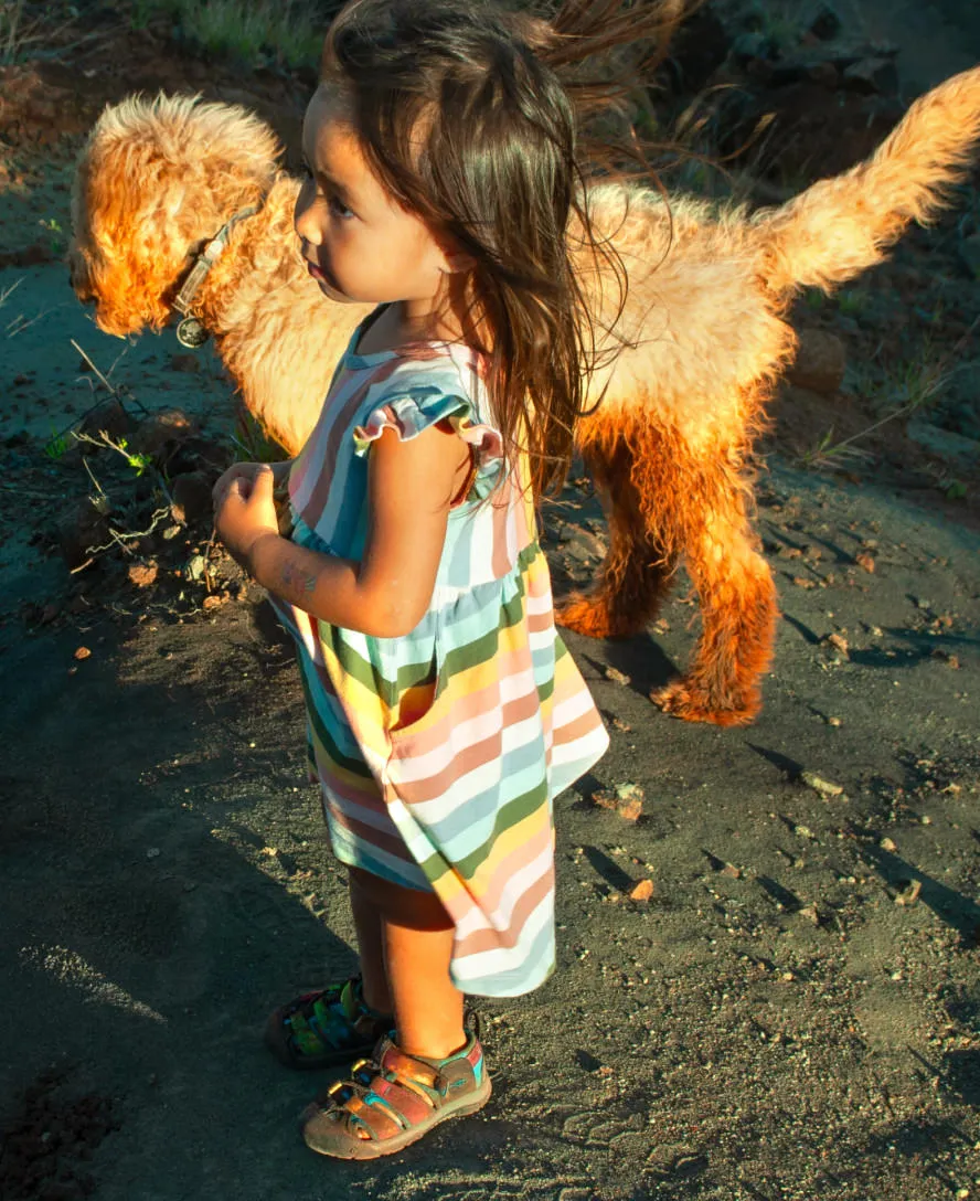 Keen Toddlers' Newport H2  |  Rainbow Tie Dye