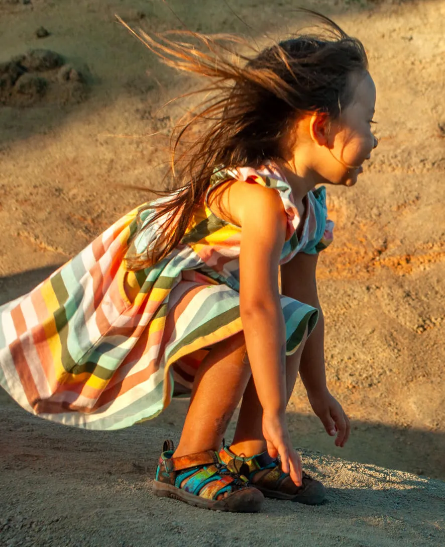 Keen Toddlers' Newport H2  |  Rainbow Tie Dye