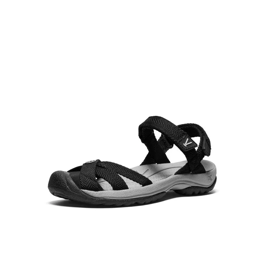 Keen Women's Bali Strap Sandal  |  Black/Alloy