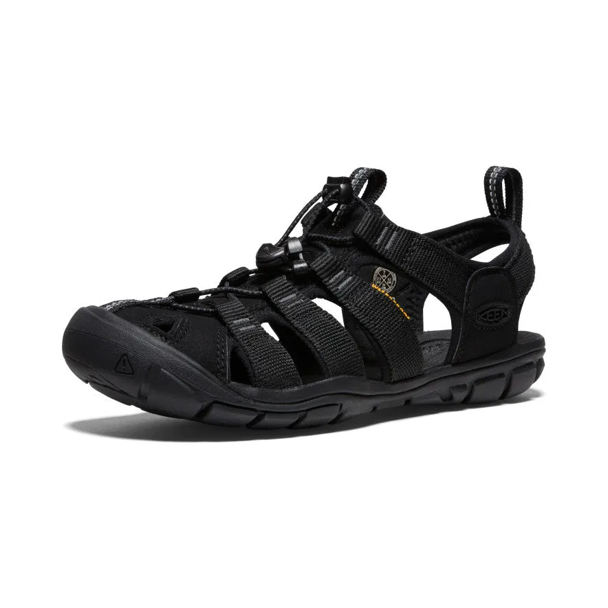 Keen Women's Clearwater CNX Sandal  |  Black/Black