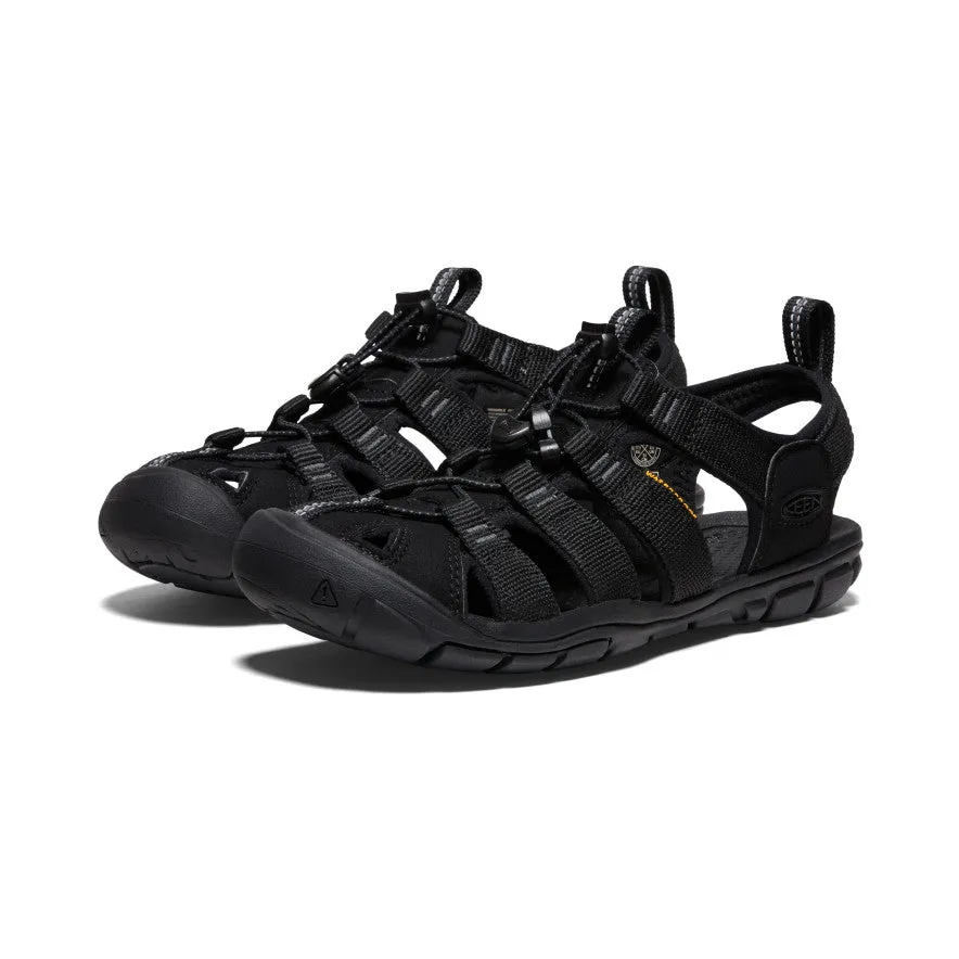 Keen Women's Clearwater CNX Sandal  |  Black/Black