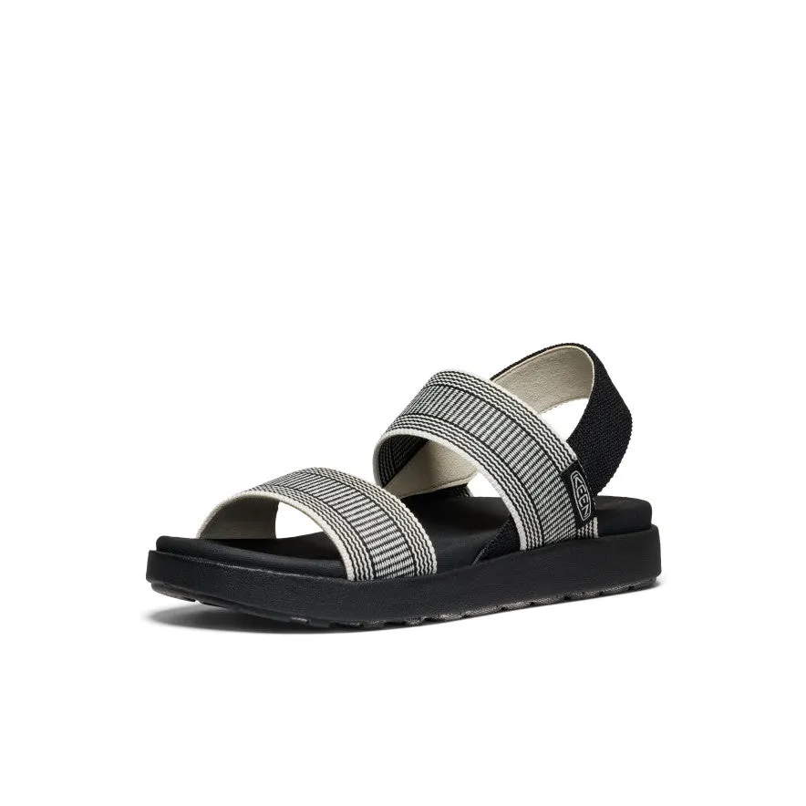 Keen Women's Elle Backstrap Sandal  |  Black/Star White
