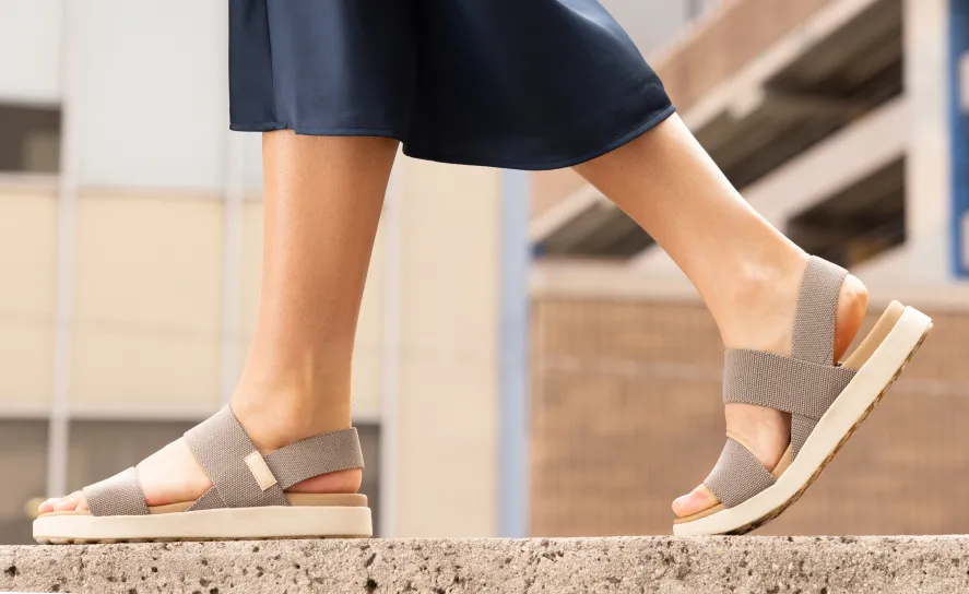 Keen Women's Elle Backstrap Sandal  |  Black/Star White