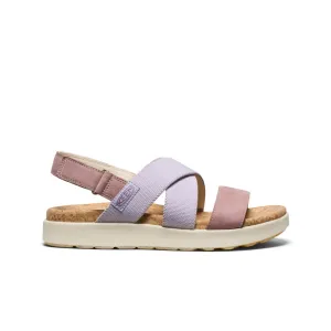 Keen Women's Elle Criss Cross Sandal  |  Thistle/Toadstool