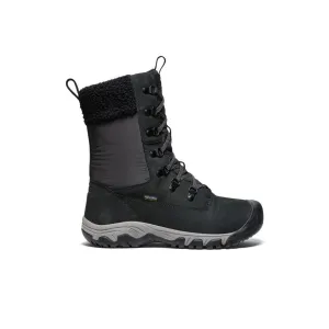 Keen Women's Greta Tall Waterproof Boot  |  Black/Black