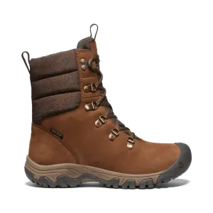Keen Women's Greta Waterproof Boot  |  Bison/Java