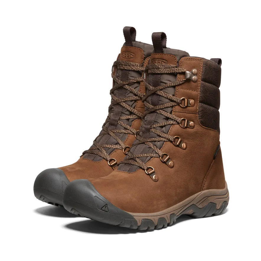 Keen Women's Greta Waterproof Boot  |  Bison/Java