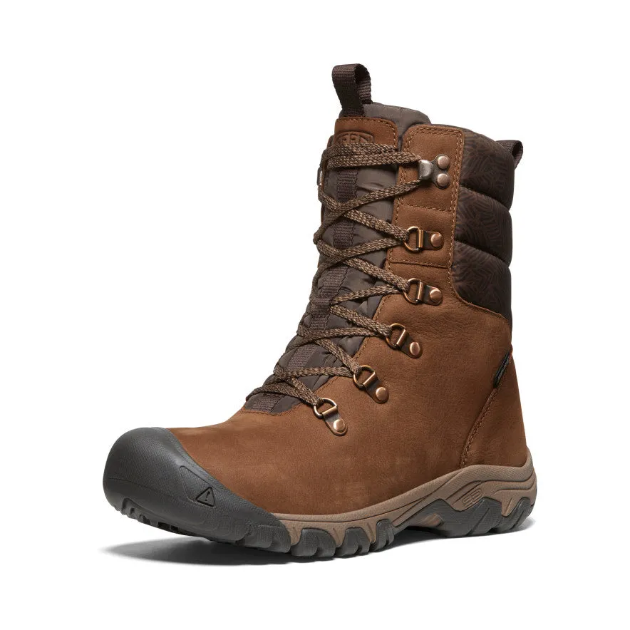 Keen Women's Greta Waterproof Boot  |  Bison/Java