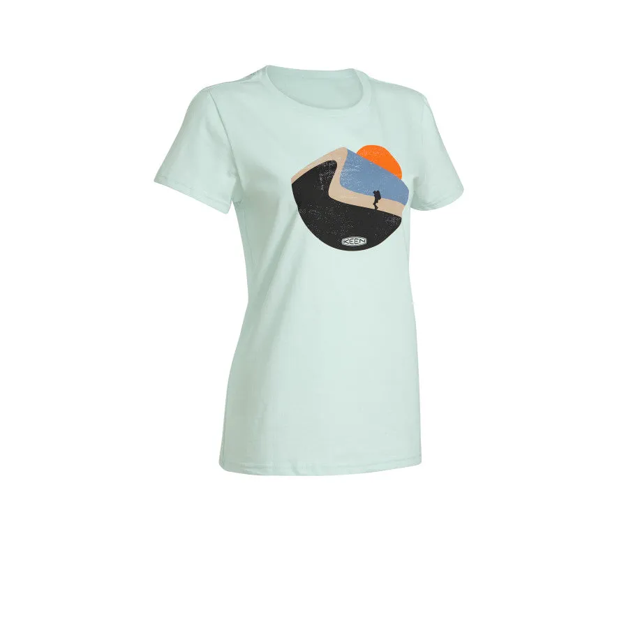 Keen Women's Hike More Tee  |  Whispering Blue