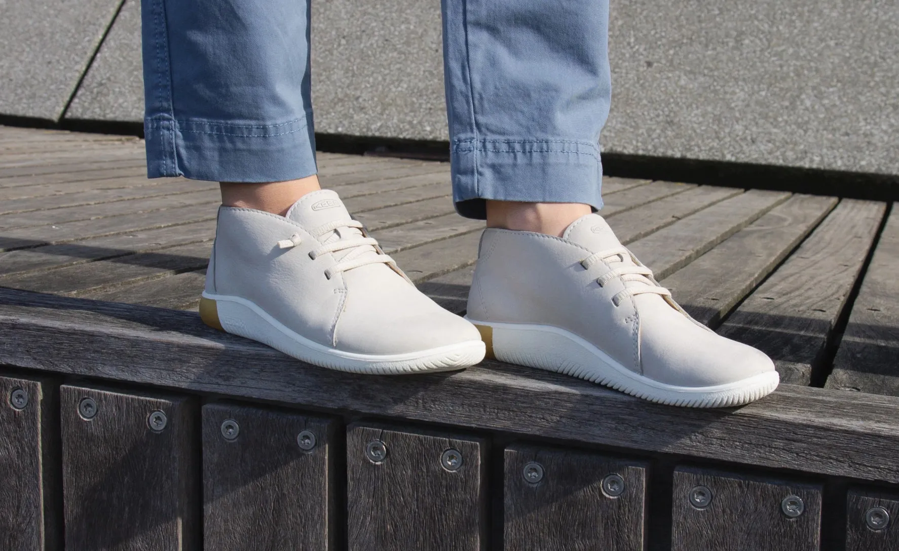 Keen Women's KNX Chukka  |  Brindle/Plaza Taupe