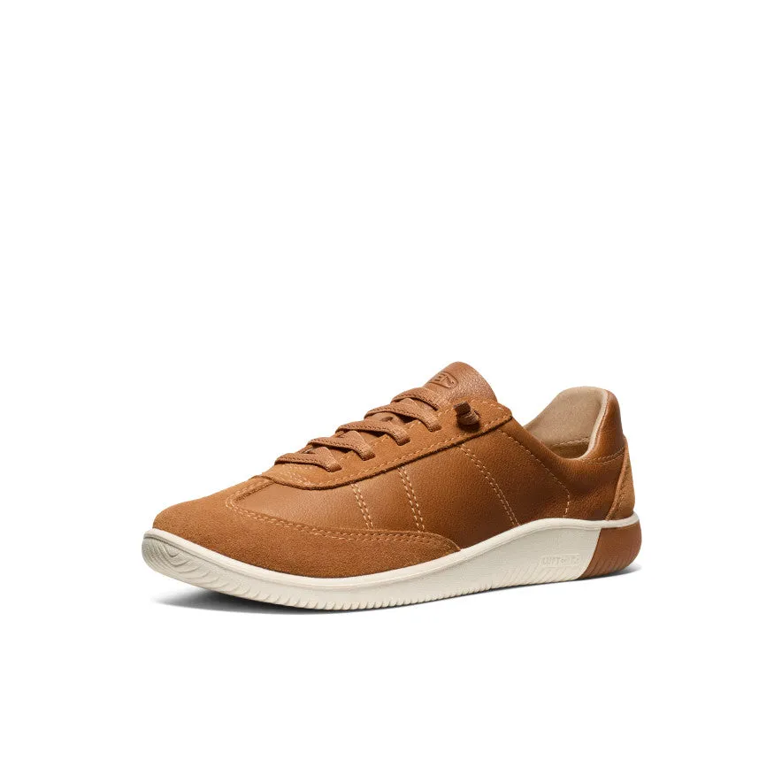 Keen Women's KNX T-Toe Sneaker  |  Chipmunk/Birch