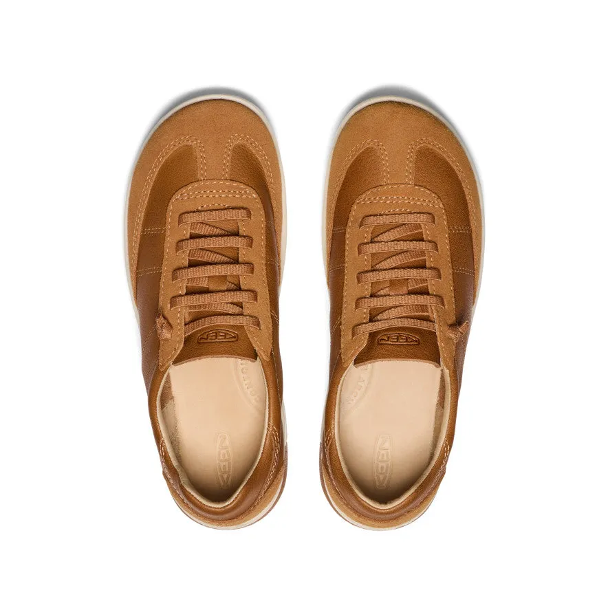 Keen Women's KNX T-Toe Sneaker  |  Chipmunk/Birch