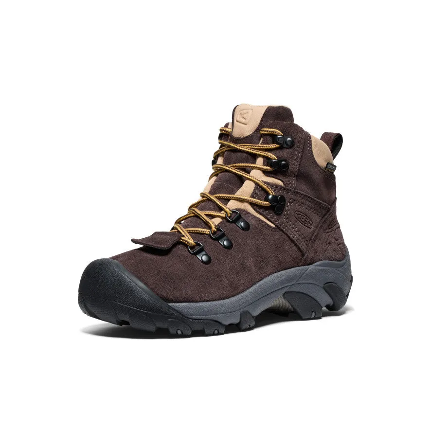 Keen Women's Pyrenees Waterproof Hiking Boot x Mountain Research  |  Mountain Research Brown