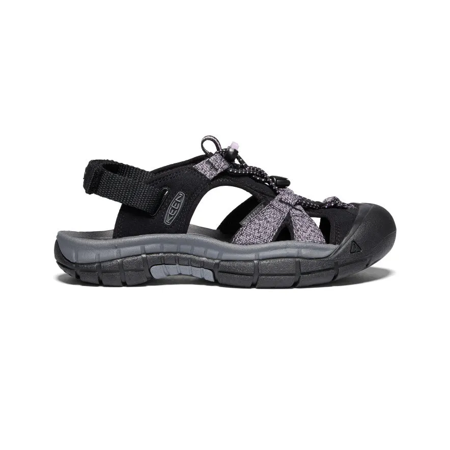 Keen Women's Ravine H2 Sandal  |  Black/Dawn Pink