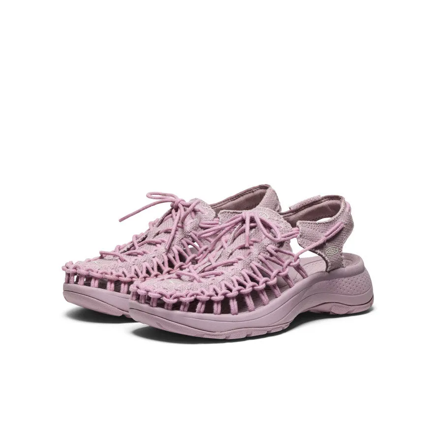 Keen Women's UNEEK Astoria Canvas Sneaker  |  Toadstool/Toadstool
