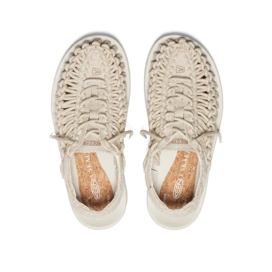 Keen Women's UNEEK Canvas x Skall Studio  |  Natural/Birch