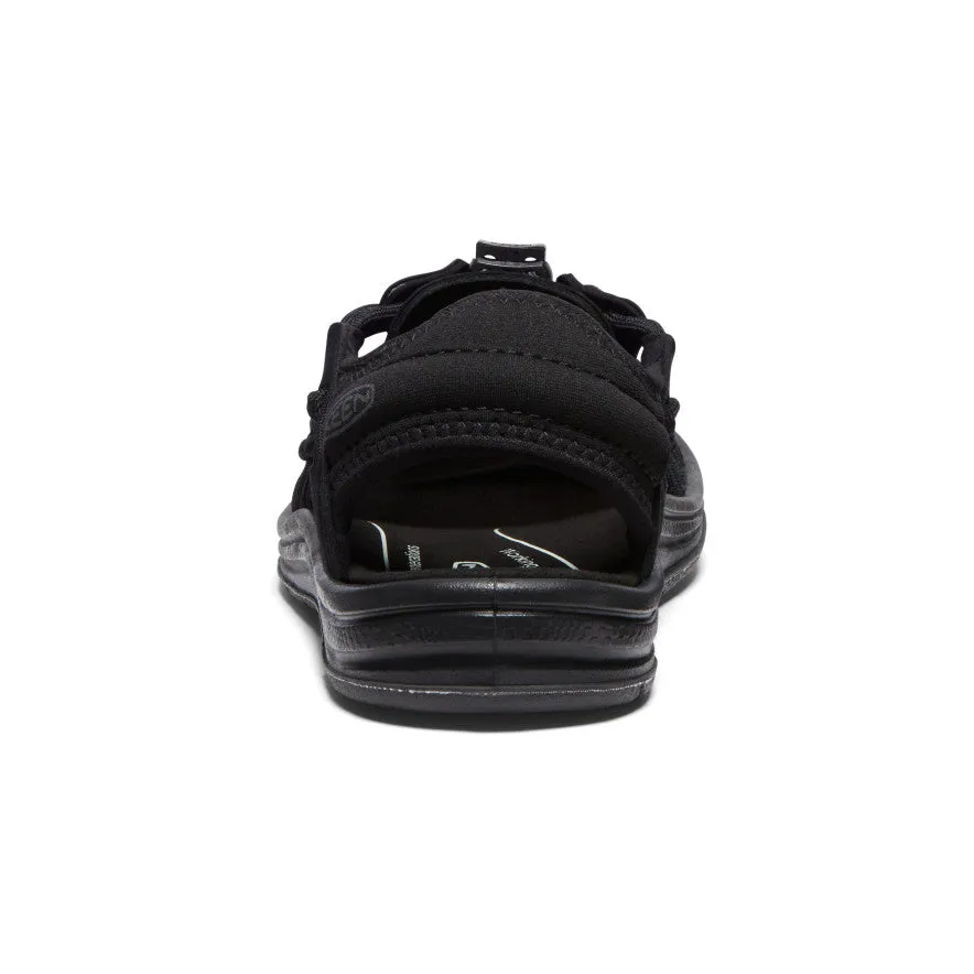 Keen Women's UNEEK II Open-Toe Sneaker  |  Black/Black
