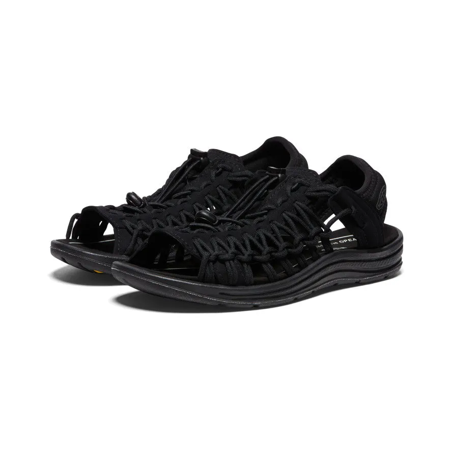 Keen Women's UNEEK II Open-Toe Sneaker  |  Black/Black