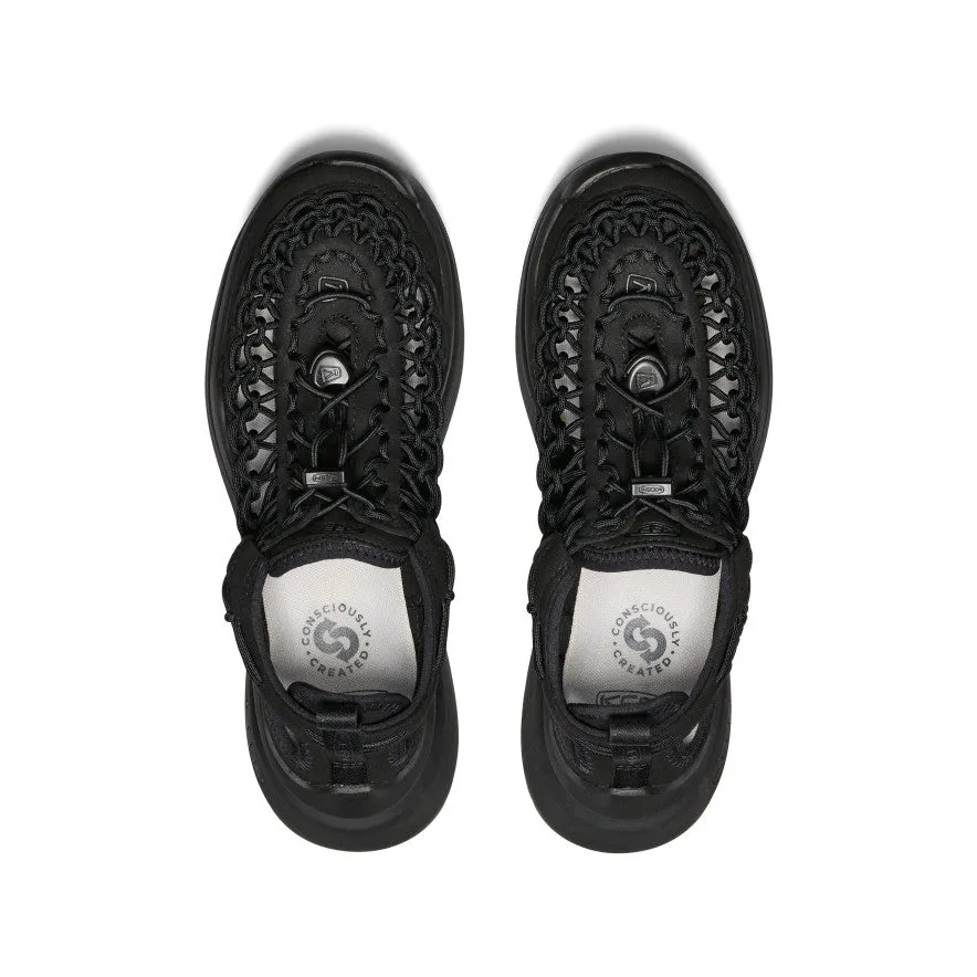 Keen Women's UNEEK WK Sneaker  |  Black/Black