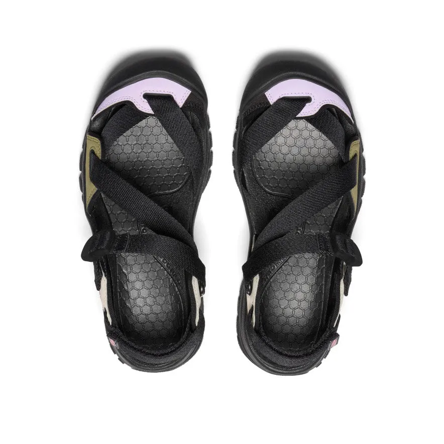 Keen Women's Zerraport II Sandal x More Trees  |  Silver Lining/Black