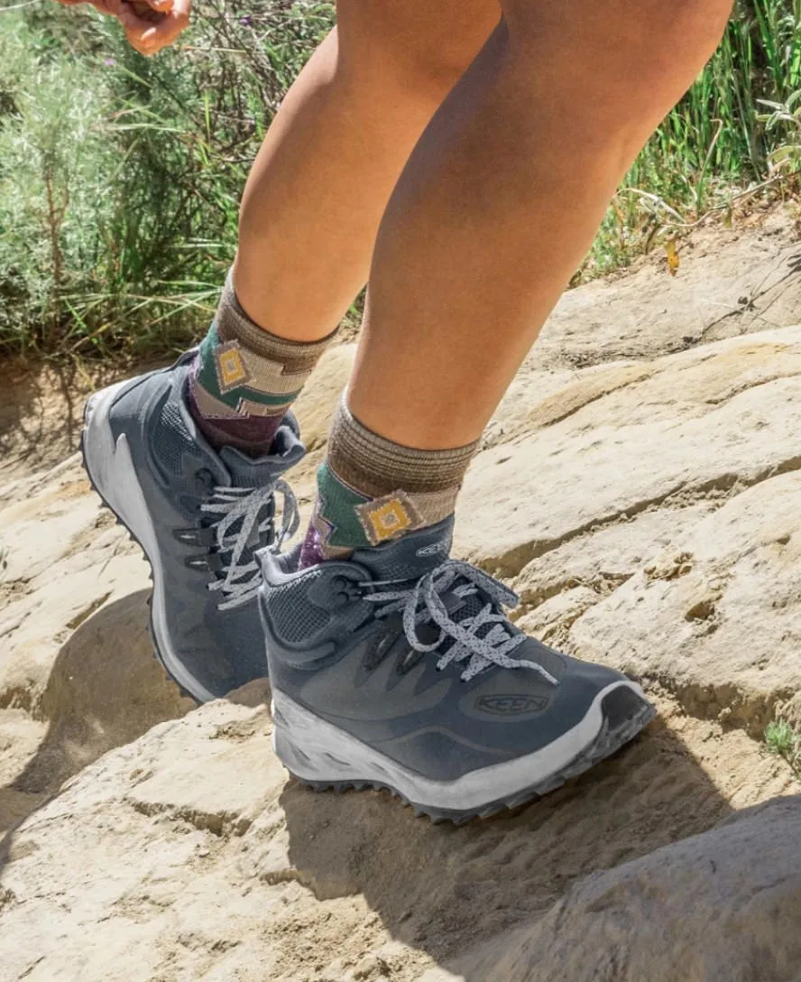 Keen Women's Zionic Waterproof Hiking Boot  |  Dark Forest/Sea Moss