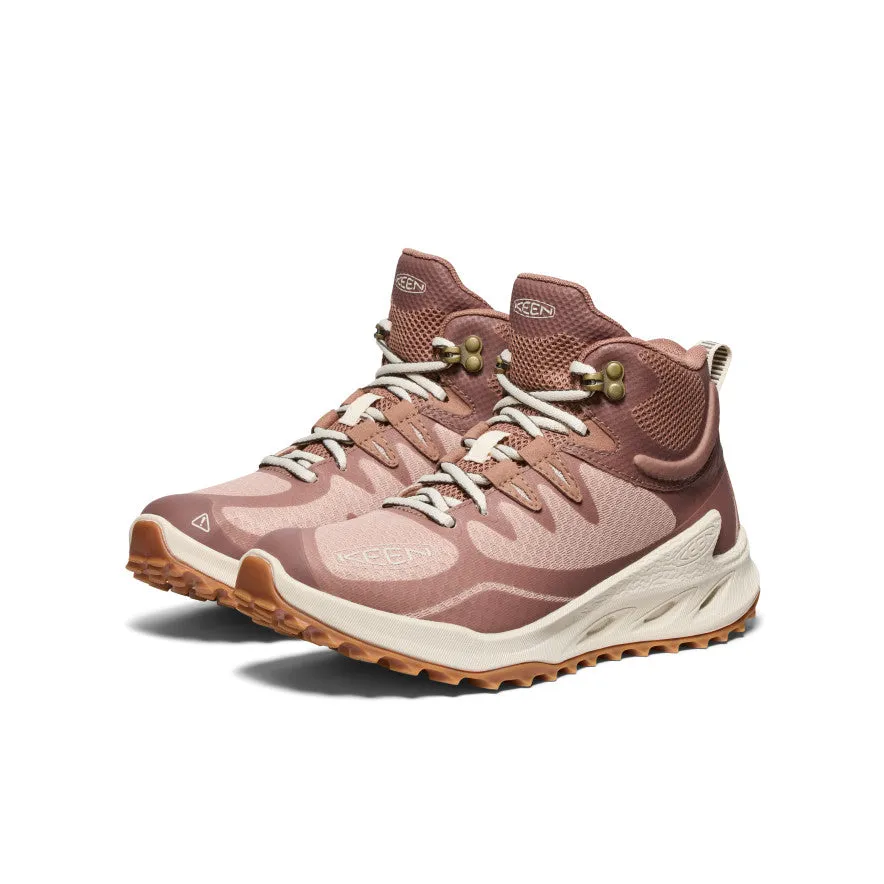 Keen Women's Zionic Waterproof Hiking Boot  |  Warm Taupe/Birch