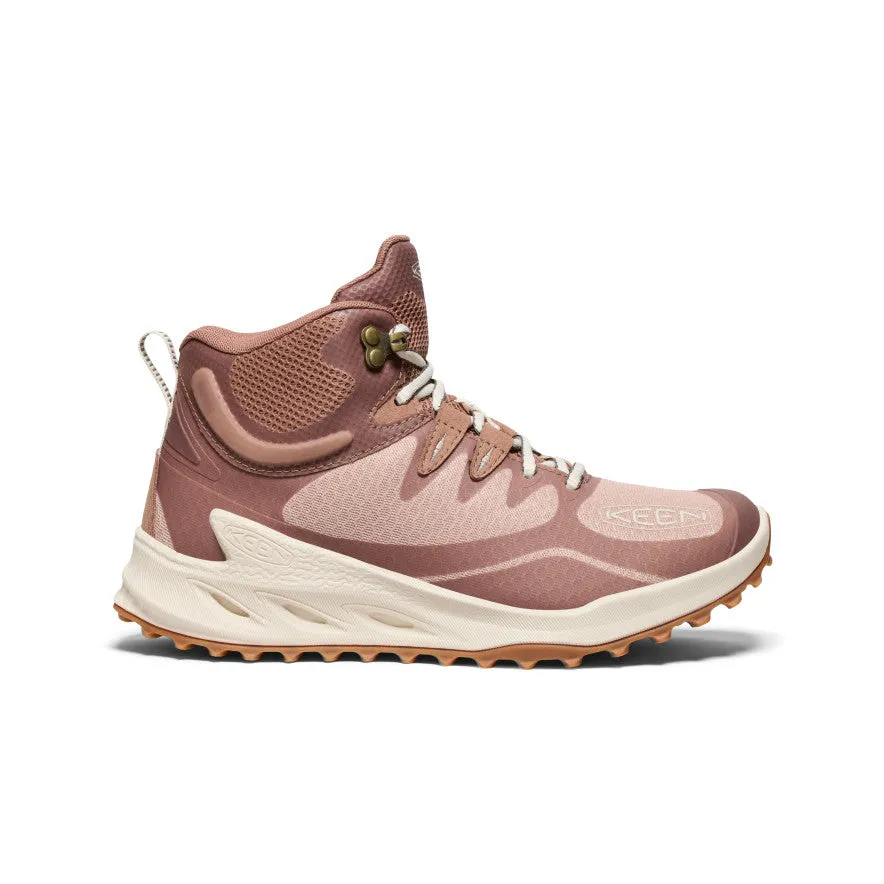 Keen Women's Zionic Waterproof Hiking Boot  |  Warm Taupe/Birch