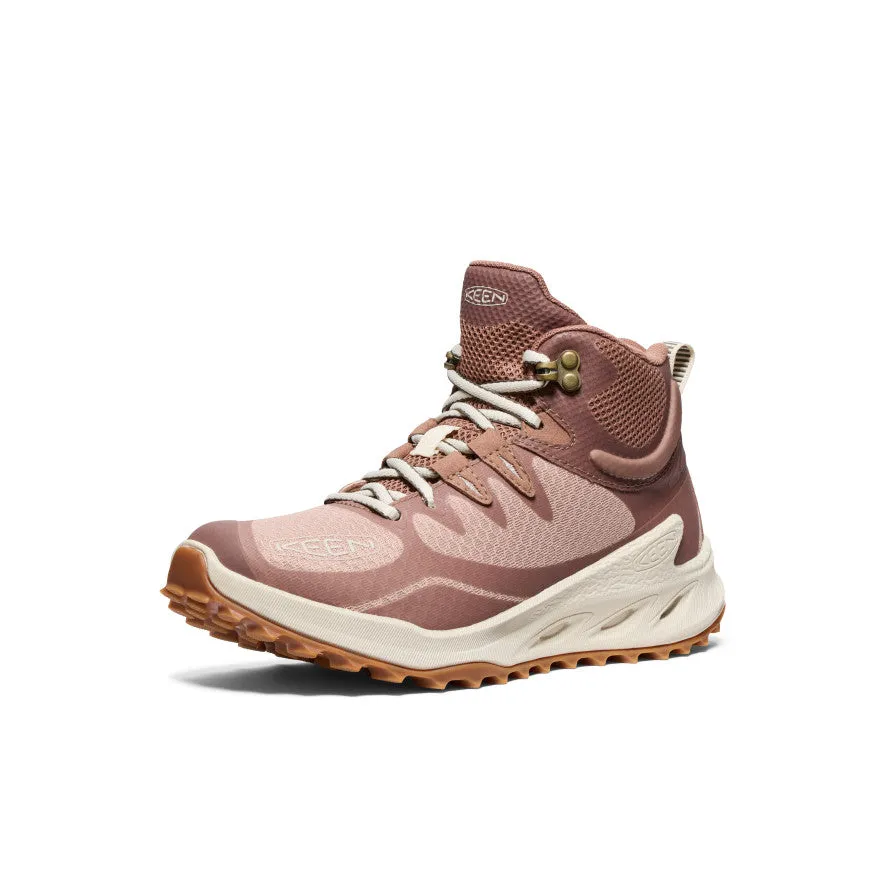 Keen Women's Zionic Waterproof Hiking Boot  |  Warm Taupe/Birch