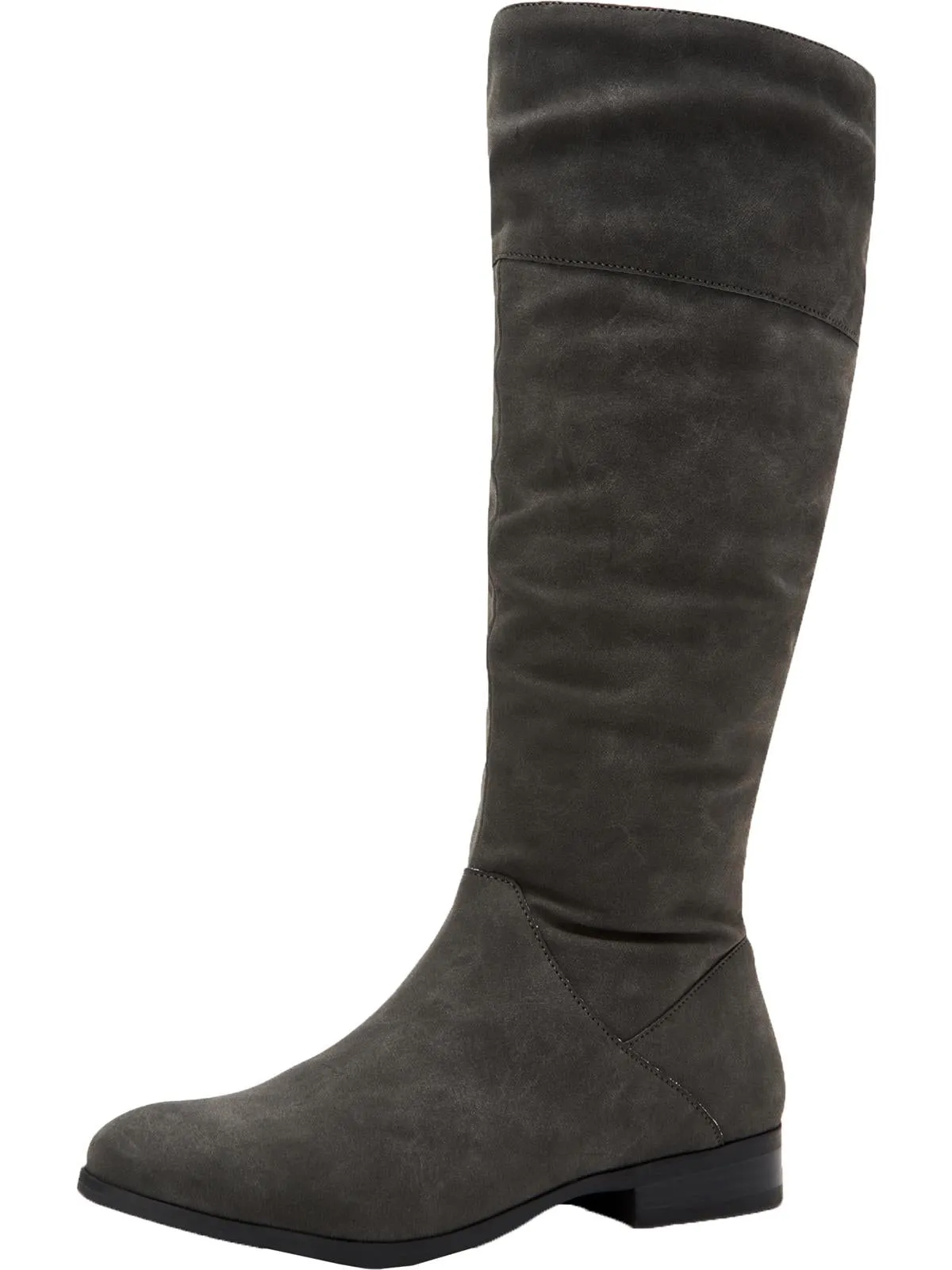 Kelimae Womens Wide Calf Tall Riding Boots