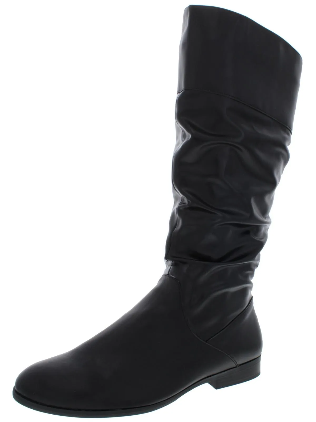 Kelimae Womens Wide Calf Tall Riding Boots