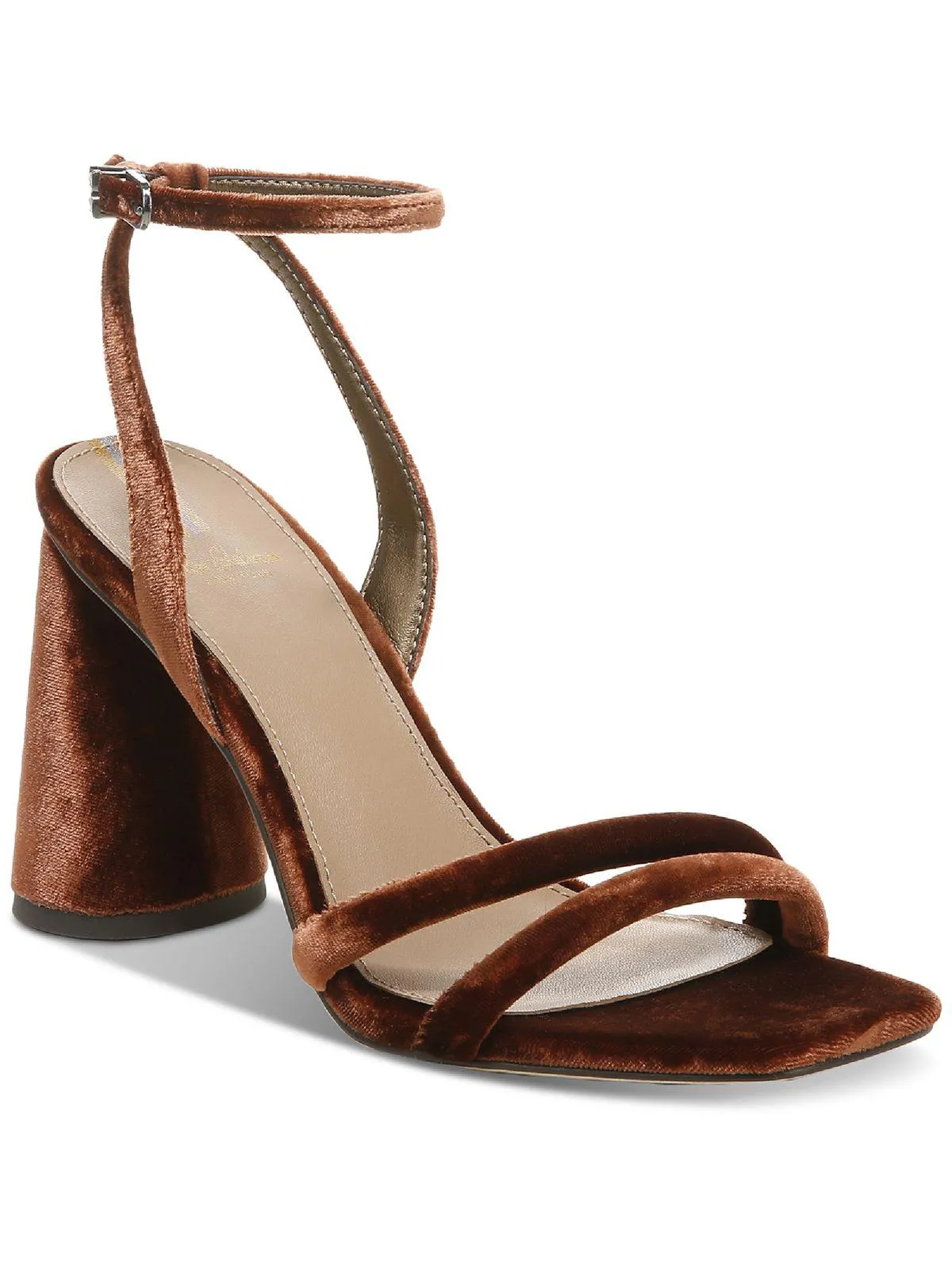 Kia Womens Strappy Ankle Strap Heel Sandals