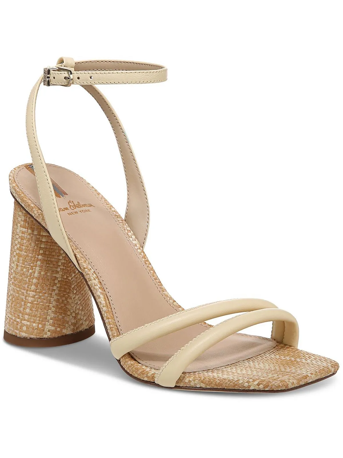 Kia Womens Strappy Ankle Strap Heel Sandals