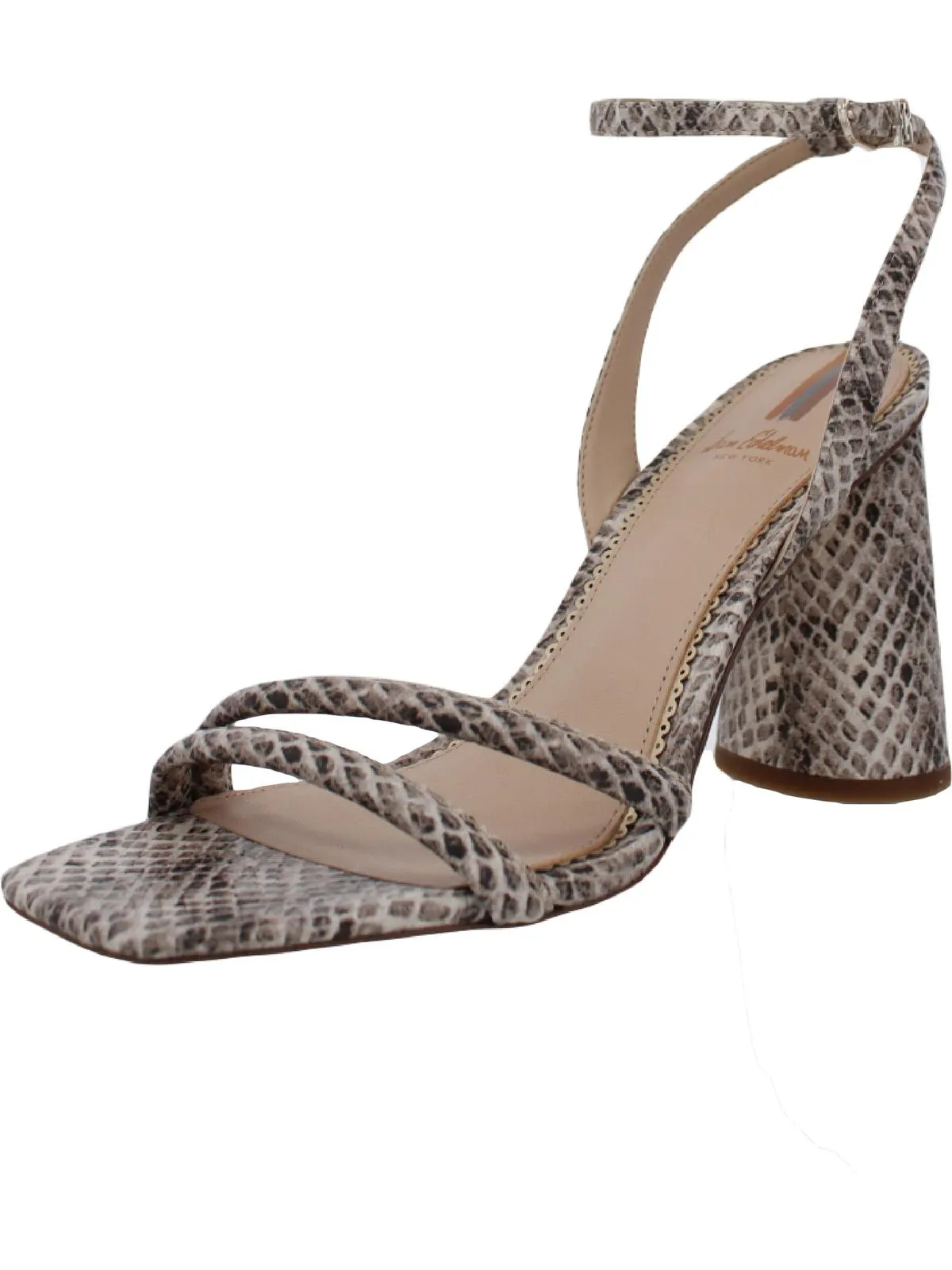 Kia Womens Strappy Ankle Strap Heel Sandals