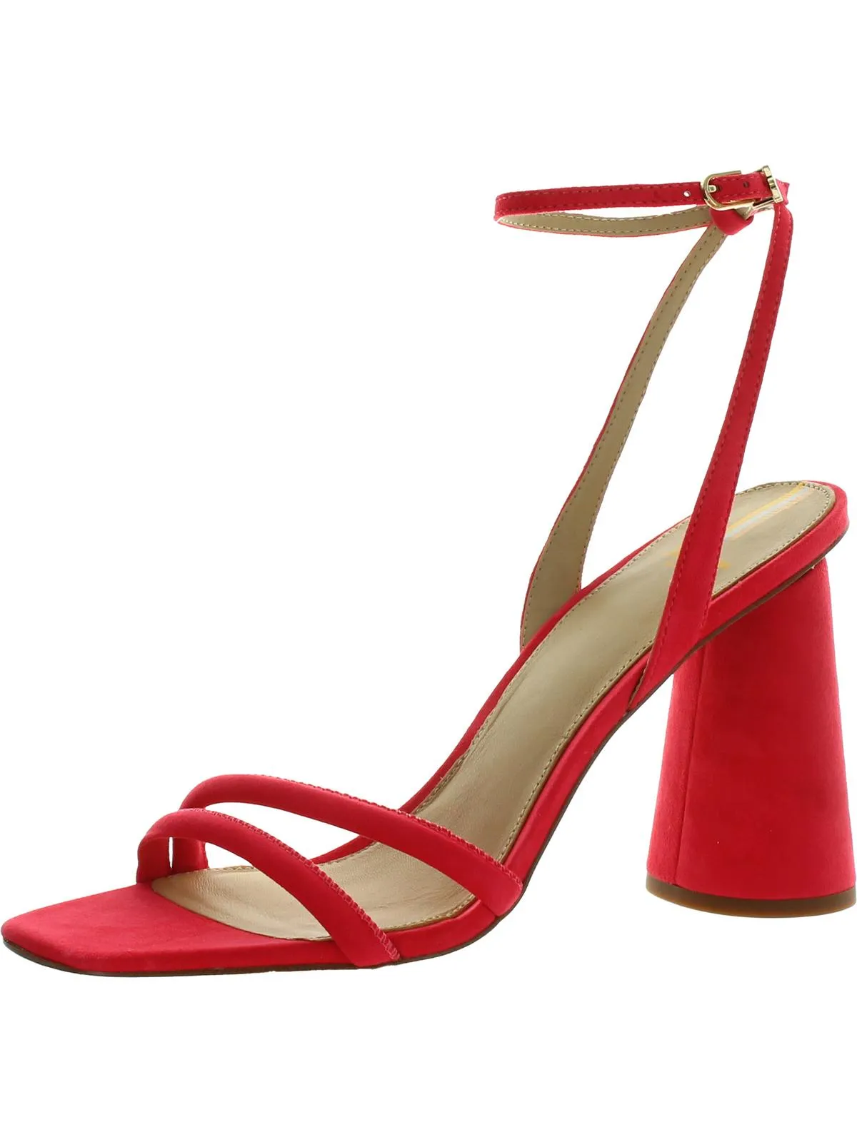 Kia Womens Strappy Ankle Strap Heel Sandals