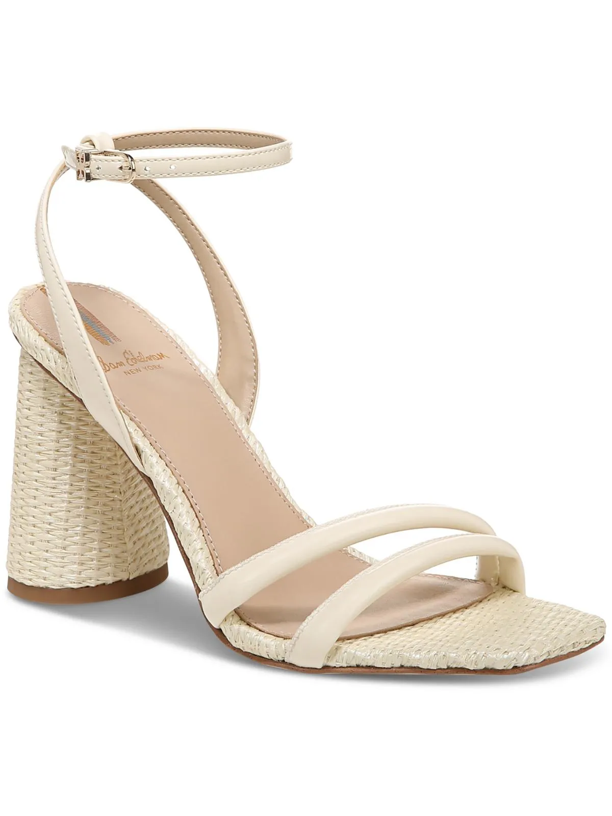 Kia Womens Strappy Ankle Strap Heel Sandals