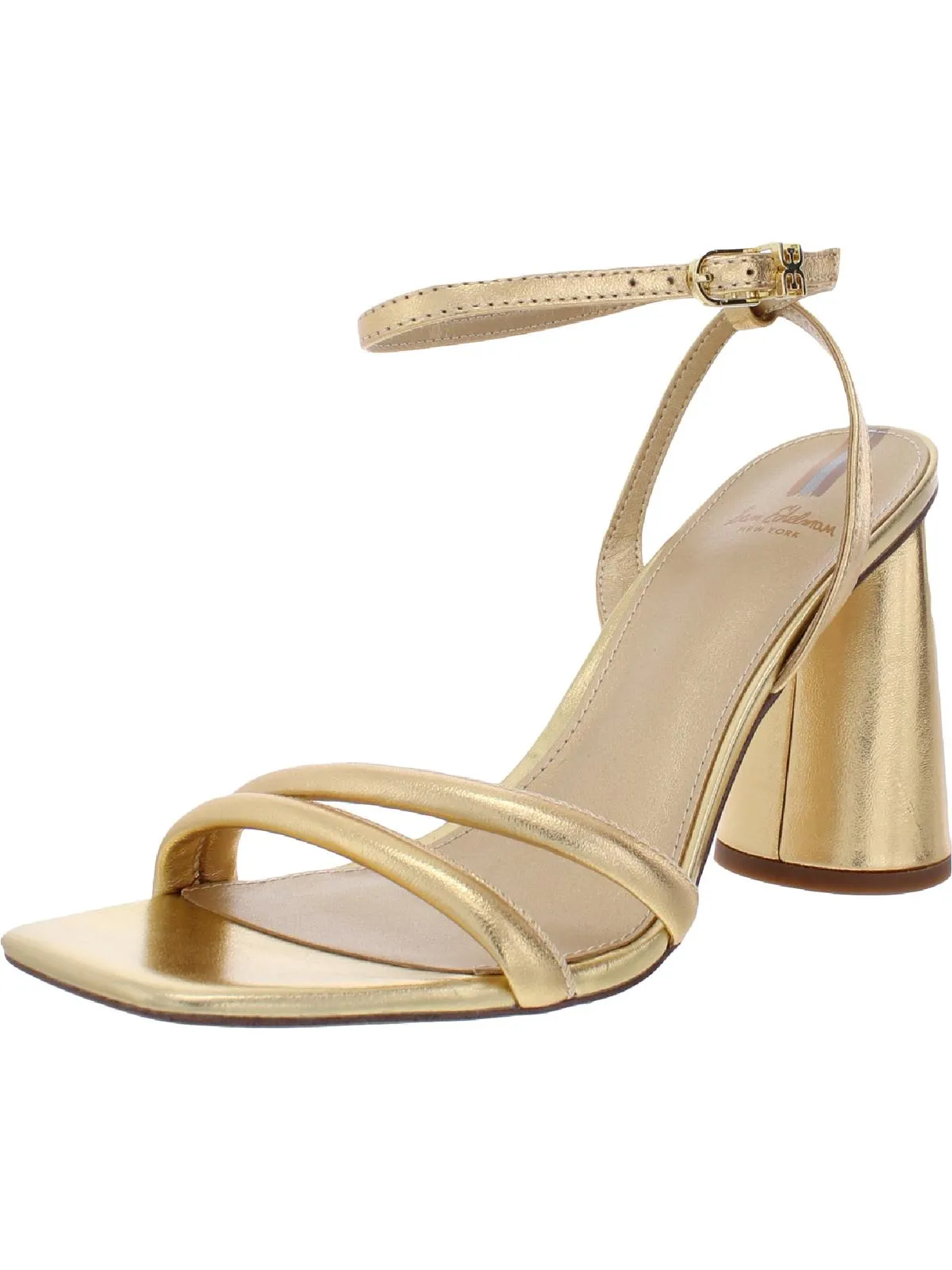 Kia Womens Strappy Ankle Strap Heel Sandals