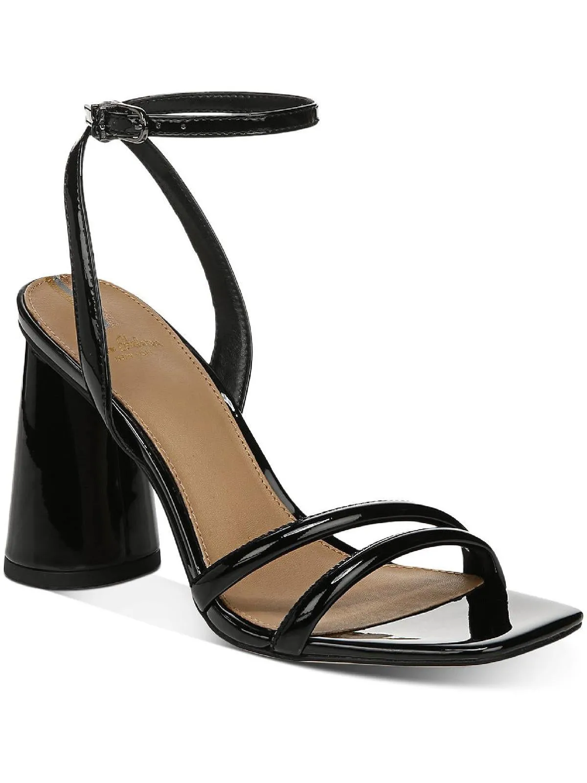Kia Womens Strappy Ankle Strap Heel Sandals