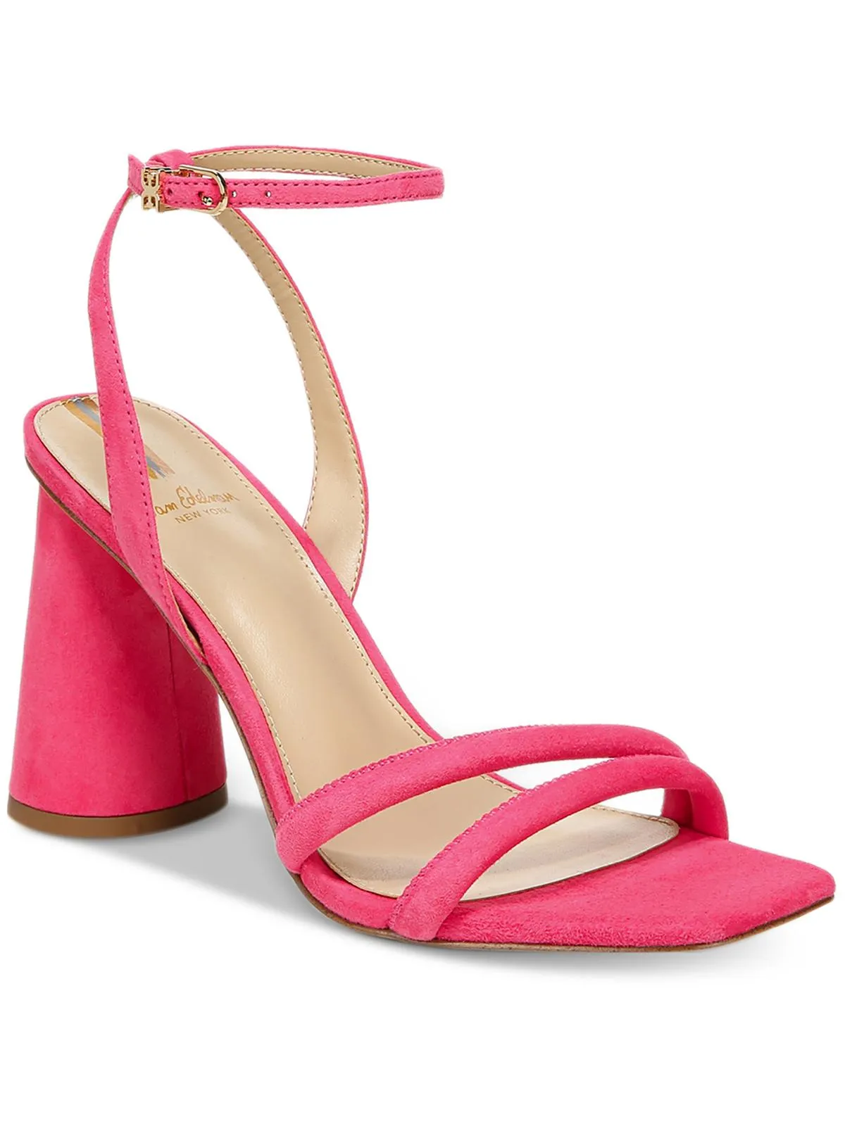 Kia Womens Strappy Ankle Strap Heel Sandals
