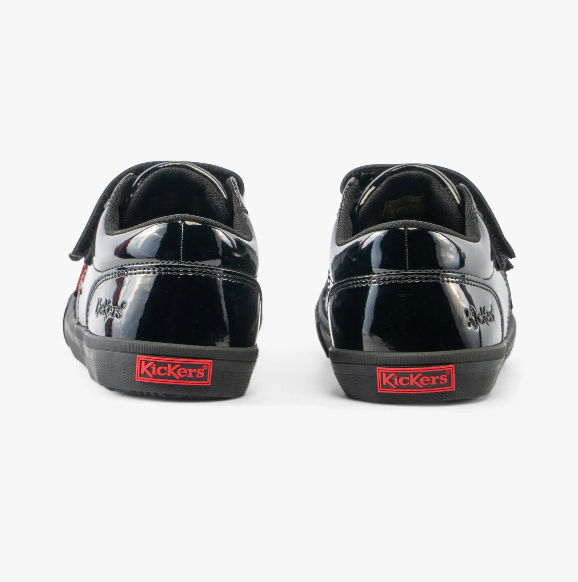 Kickers KODY TWIN JUNIOR Unisex Shoes Patent Black