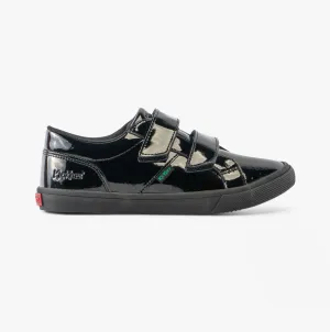 Kickers KODY TWIN JUNIOR Unisex Shoes Patent Black