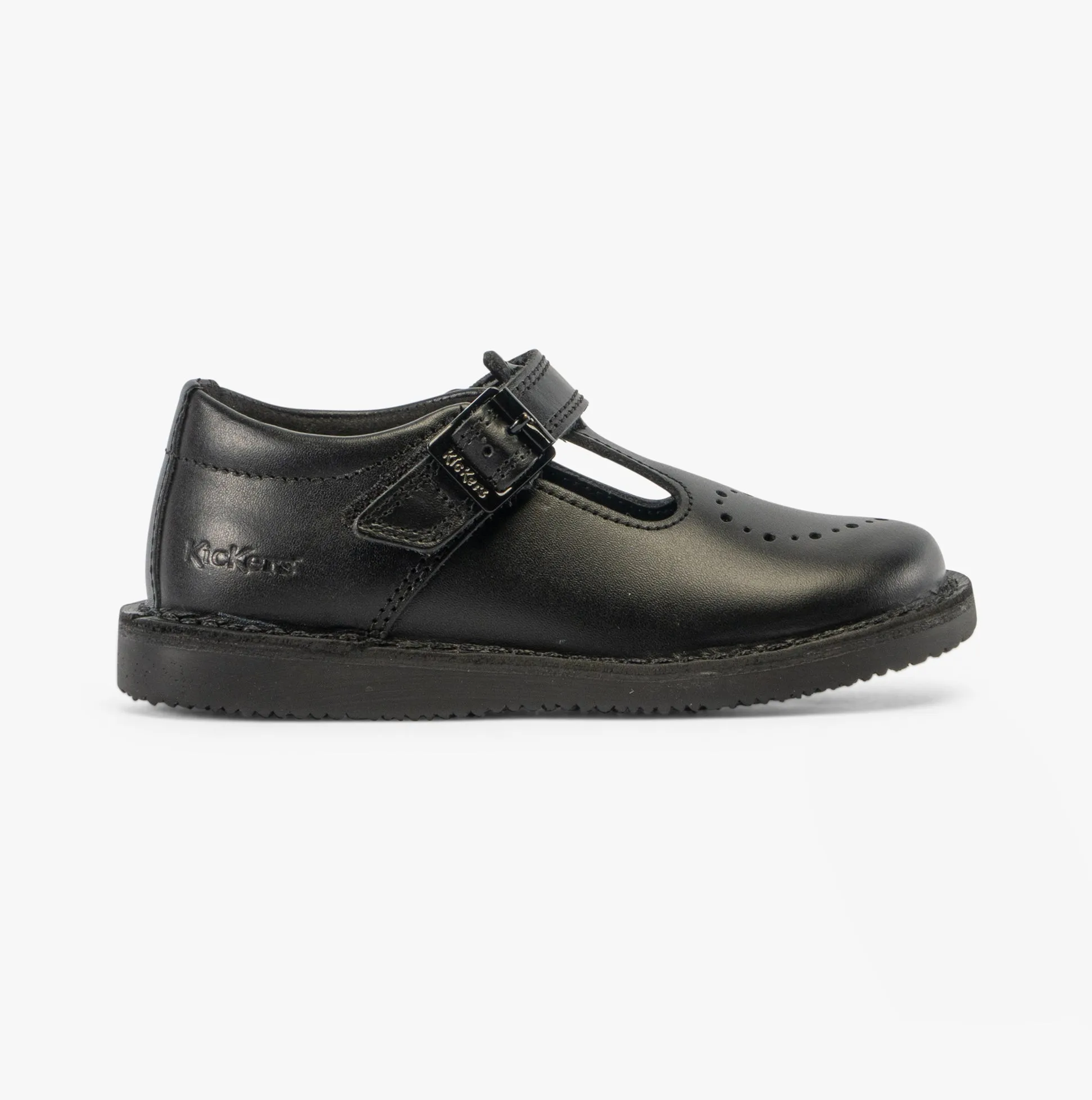 Kickers KOPI HEART T BAR Infant Girls Shoes Black