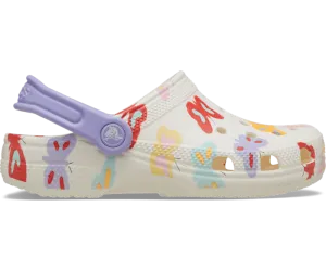Kids’ Classic Butterfly Graphic Clog