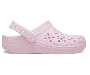 Kids' Classic Floral Cut-Out Clog