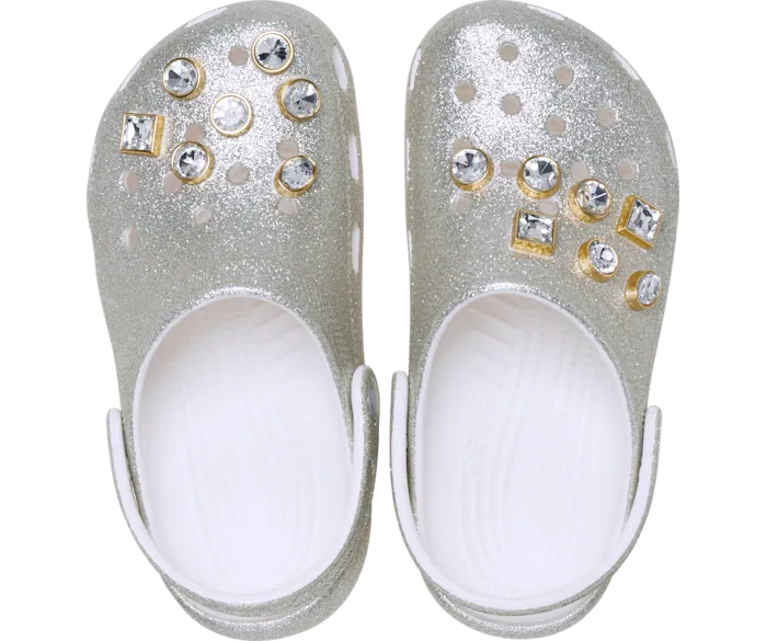 Kids' Classic Glitter Embellished Clog