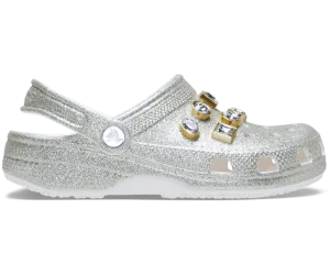 Kids' Classic Glitter Embellished Clog