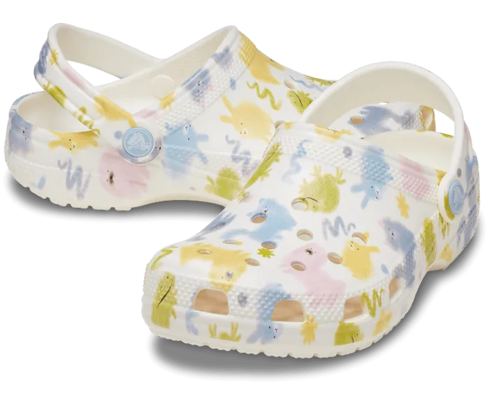 Kids' Classic Pastel Pets Clog