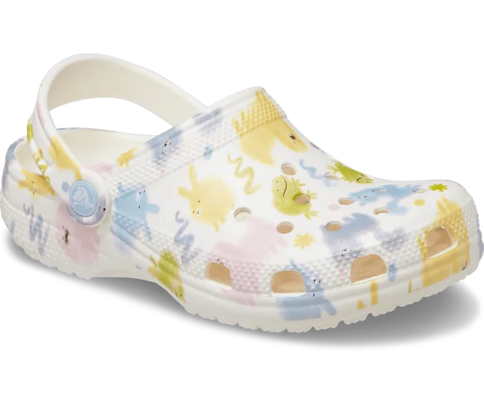Kids' Classic Pastel Pets Clog